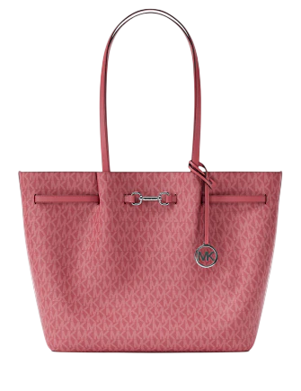 Michael Michael Kors Carson Large Signature Logo Tote Bag