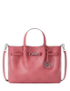 Michael Michael Kors Carson Medium Logo Debossed Satchel Hibiscus