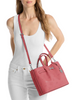 Michael Michael Kors Carson Medium Logo Debossed Satchel Hibiscus