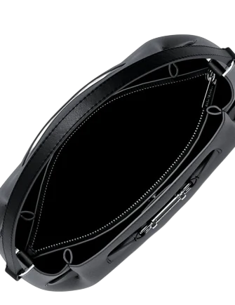 Michael Michael Kors Carson Medium Pebbled Leather Convertible Bucket Crossbody Bag Black