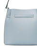 Michael Michael Kors Carson Medium Pebbled Leather Convertible Bucket Crossbody Bag Pale Ocean