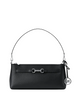 Michael Michael Kors Carson Small Leather Convertible Crossbody Bag Black
