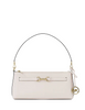 Michael Michael Kors Carson Small Leather Convertible Crossbody Bag Light Cream