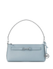 Michael Michael Kors Carson Small Leather Convertible Crossbody Bag Pale Ocean