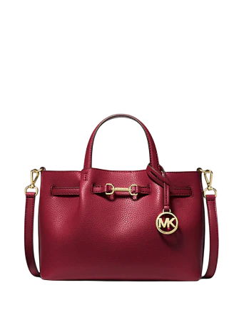 Michael Michael Kors Carson Small Pebbled Leather Satchel