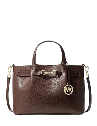 Michael Michael Kors Carson Small Pebbled Leather Satchel