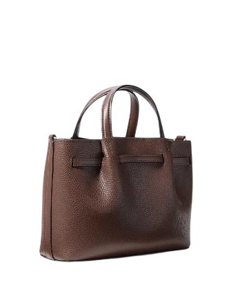 Michael Michael Kors Carson Small Pebbled Leather Satchel Nutmeg