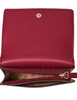 Michael Michael Kors Carson Small Pebbled Leather Wallet Cherry