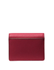 Michael Michael Kors Carson Small Pebbled Leather Wallet Cherry