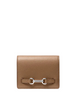 Michael Michael Kors Carson Small Pebbled Leather Wallet Driftwood