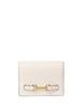Michael Michael Kors Carson Small Pebbled Leather Wallet Light Cream