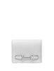 Michael Michael Kors Carson Small Pebbled Leather Wallet Optic White