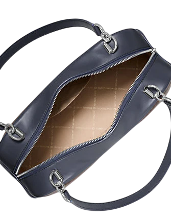 Michael Michael Kors Cecily Medium Signature Logo Shoulder Bag Admiral