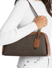 Michael Michael Kors Cecily Medium Signature Logo Shoulder Bag Brown