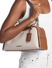 Michael Michael Kors Cecily Medium Signature Logo Shoulder Bag Vanilla