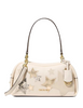 Michael Michael Kors Cecily Small Embellished Shoulder Bag Light Cream