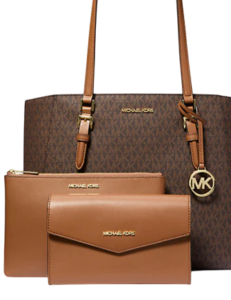 Michael Michael Kors Charlotte Large 3-in-1 Signature Logo Tote Bag