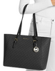 Michael Michael Kors Charlotte Large 3-in-1 Signature Logo Tote Bag Black
