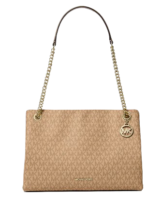 Michael Michael Kors Christina Medium Signature Logo Messenger Bag