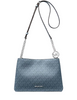 Michael Michael Kors Christina Small Signature Logo Crossbody Bag Denim