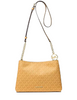 Michael Michael Kors Christina Small Signature Logo Crossbody Bag Honeywheat