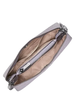 Michael Michael Kors Christina Small Signature Logo Crossbody Bag Lilac