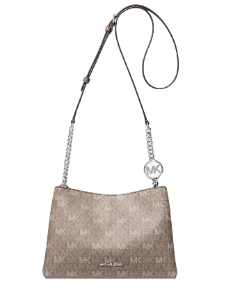Michael Michael Kors Christina Small Signature Logo Crossbody Bag