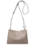 Michael Michael Kors Christina Small Signature Logo Crossbody Bag Mushroom
