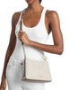 Michael Michael Kors Christina Small Signature Logo Crossbody Bag Vanilla