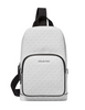 Michael Michael Kors Cooper Logo Sling Pack Bright White