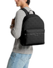 Michael Michael Kors Cooper Medium Logo Debossed Dome Backpack Black