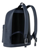 Michael Michael Kors Cooper Medium Logo Debossed Dome Backpack Navy