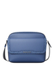 Michael Michael Kors Cooper Medium Pebbled Leather and Signature Logo Camera Crossbody Bag Galaxy Blue