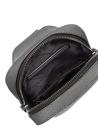 Michael Michael Kors Cooper Medium Signature Logo Sling Pack Gunmetal