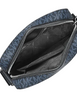 Michael Michael Kors Cooper Signature Logo Flight Bag Admiral Blue