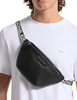 Michael Michael Kors Cooper Small Leather Sling Pack Black