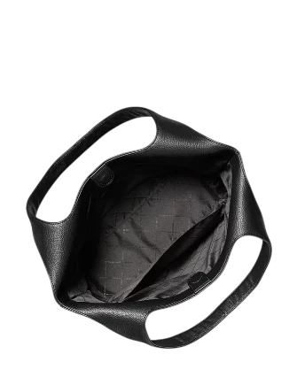 Michael Michael Kors Cooper Small Logo Embossed Tote Bag Black