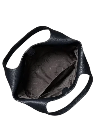Michael Michael Kors Cooper Small Logo Embossed Tote Bag Navy