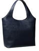 Michael Michael Kors Cooper Small Logo Embossed Tote Bag Navy