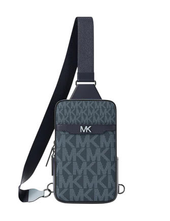 Michael Michael Kors Cooper Small Signature Logo Sling Pack  Admiral 
