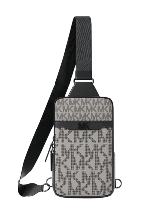 Michael Michael Kors Cooper Small Signature Logo Sling Pack Black Multi