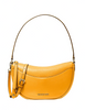 Michael Michael Kors Dover Medium Pebbled Leather Crossbody Bag Golden Rod