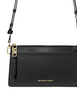 Michael Michael Kors Empire Large Leather Convertible Crossbody Bag Black