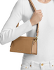Michael Michael Kors Empire Large Leather Convertible Crossbody Bag Husk