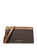 Michael Michael Kors Empire Large Signature Logo Crossbody Bag Brown Acorn