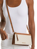 Michael Michael Kors Empire Large Signature Logo Crossbody Bag Vanilla Acorn