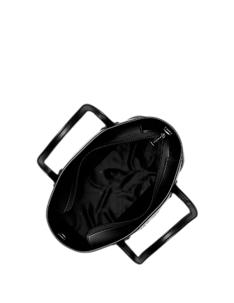Michael Michael Kors Eva Extra-Small Signature Logo Convertible Crossbody Bag Black White