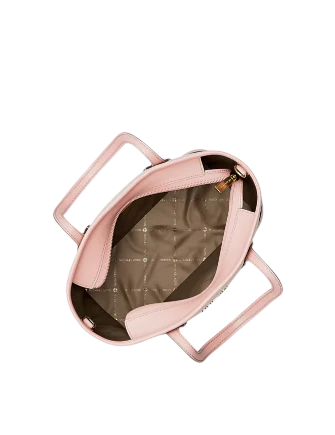 Michael Michael Kors Eva Extra-Small Signature Logo Convertible Crossbody Bag Powder Blush