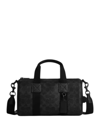 Michael Michael Kors Explorer Duffle Bag 28 In Signature Canvas Black