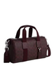 Michael Michael Kors Explorer Duffle Bag 28 In Signature Canvas Black Currant
